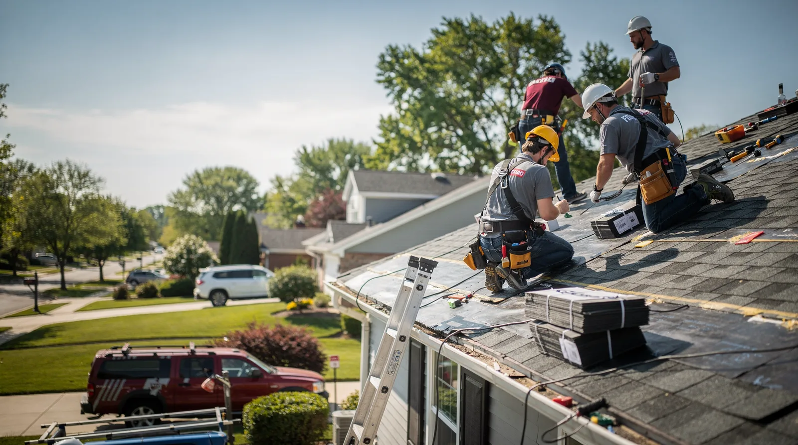 Roof Repair in New Haven, IL around you